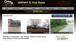 Desktop Screenshot of c21-firstchoice.com